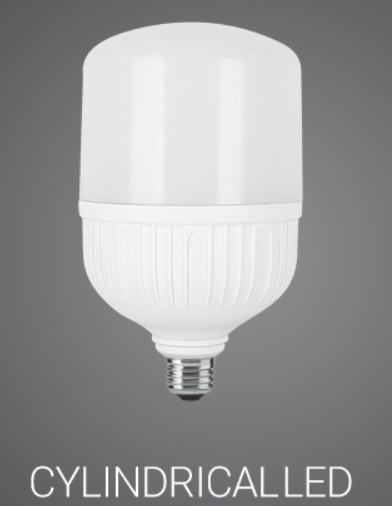 لامپ LED استوانهای ۵۰ وات پارس شعاع توس پایه E27