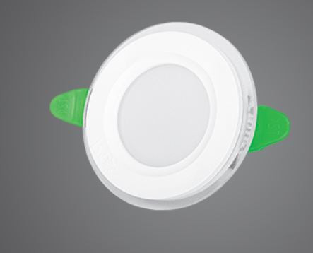 چراغ توکار LED گلاریس ۵ وات دایرهای پارس شعاع توس / والانور