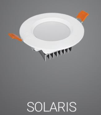 چراغ توکار LED سولاریس ۷ وات دایرهای پارس شعاع توس / والانور