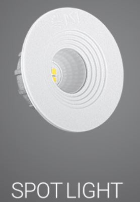 چراغ چشمی توکار ۳ وات SMD دایرهای پارس شعاع توس