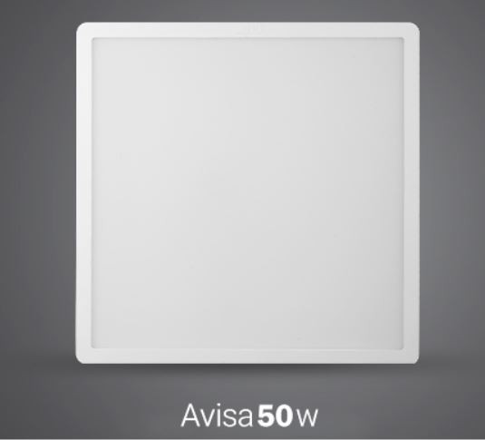 چراغ روکار مربعی آویسا ۵۰ وات LED پارس شعاع توس