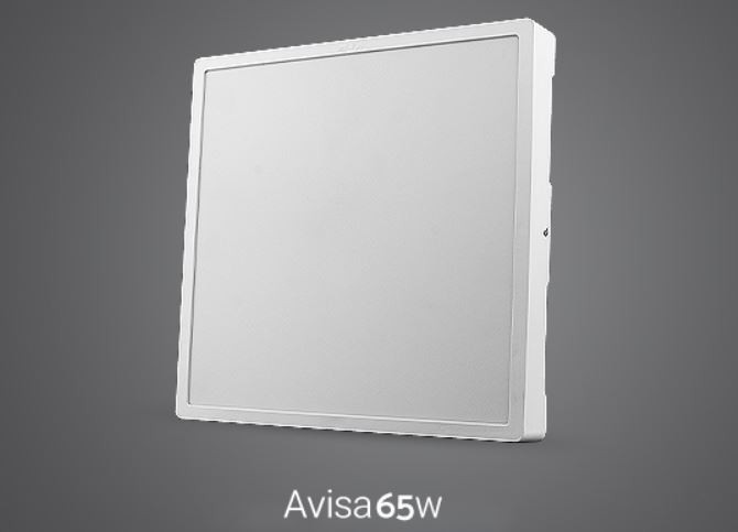 چراغ روکار مربعی آویسا ۶۵ وات LED پارس شعاع توس