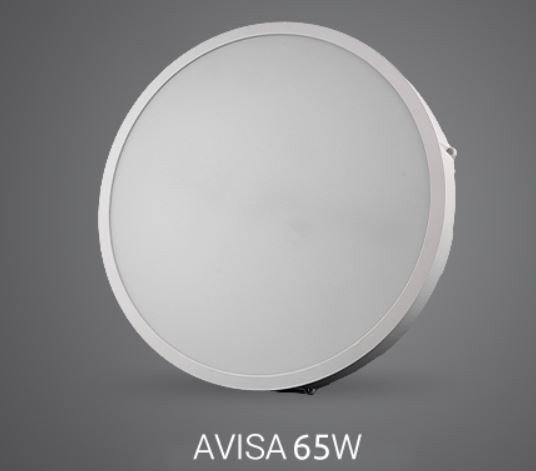 چراغ روکار دایرهای آویسا ۶۵ وات LED پارس شعاع توس