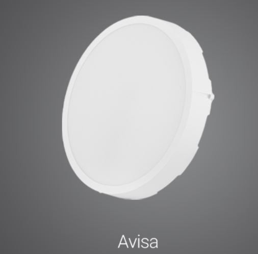 چراغ روکار دایرهای آویسا ۵۰ وات LED پارس شعاع توس