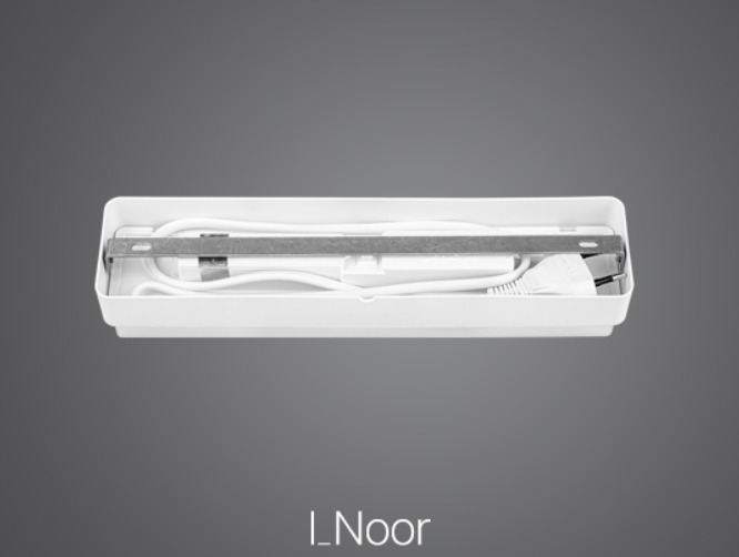 چراغ اضطراری هوشمند آینور پارس شعاع توس | چراغ LED شارژی اضطراری روکار