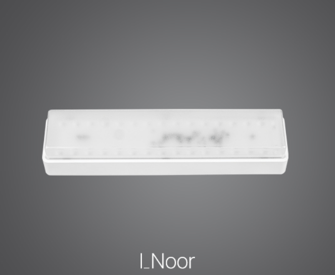 چراغ اضطراری هوشمند آینور پارس شعاع توس | چراغ LED شارژی اضطراری روکار
